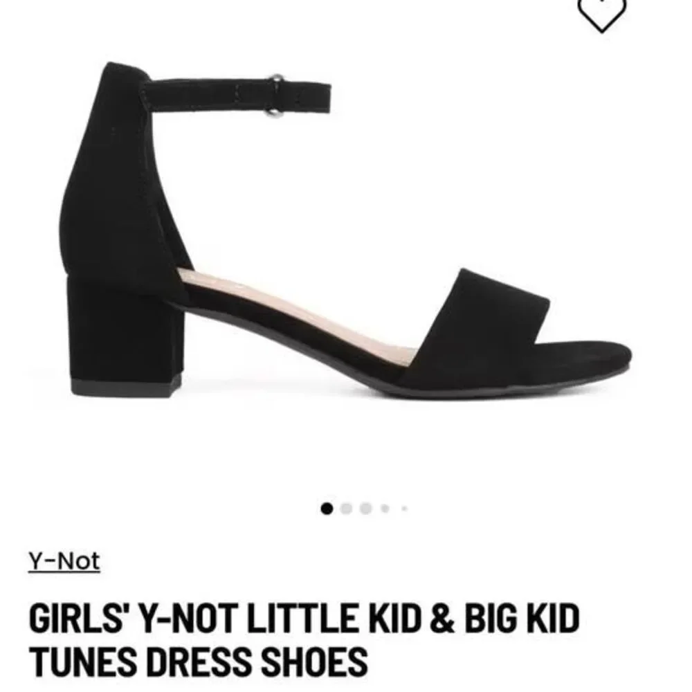 Girl's' Y-NOT Little Kid Black Dress Shoes Size 13